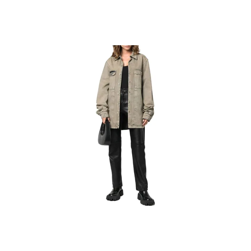Rick Owens DRKSHDW Shirt Women's Gray-1