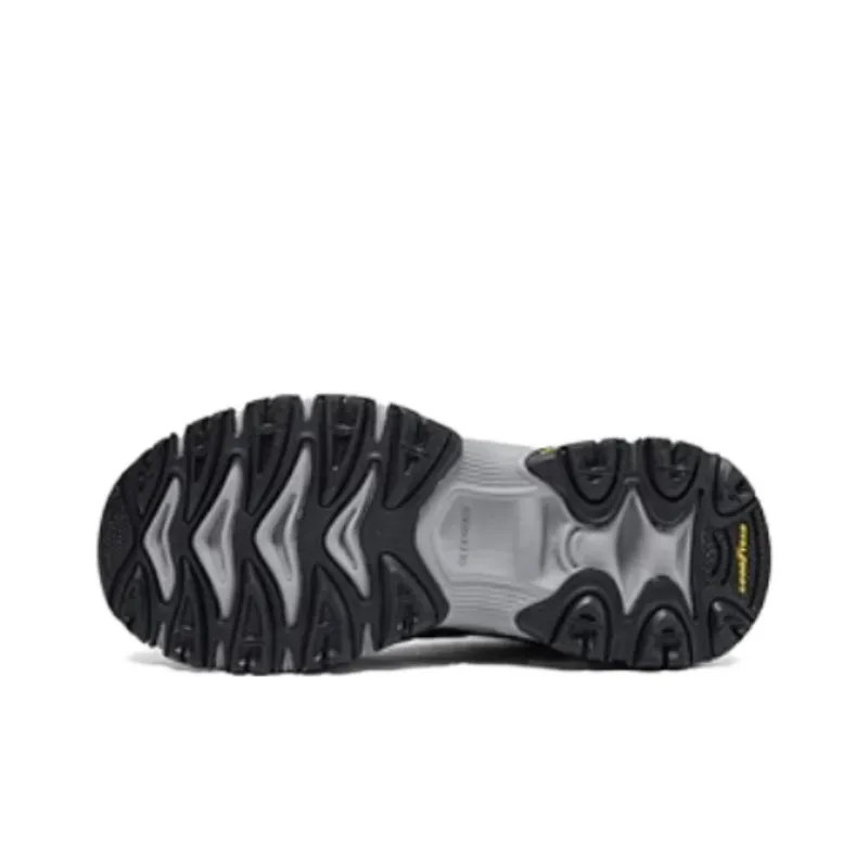Skechers OUTDOOR Anti Slip And Wear Resistant Balance Low Top Hiking Shoes Men's Black-4