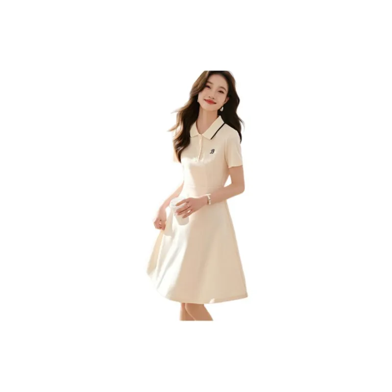 Mo Han Yi Mei Short Sleeved Dress Women's-0
