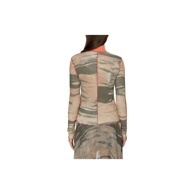 DIESEL T Shirts Women's Camel-2