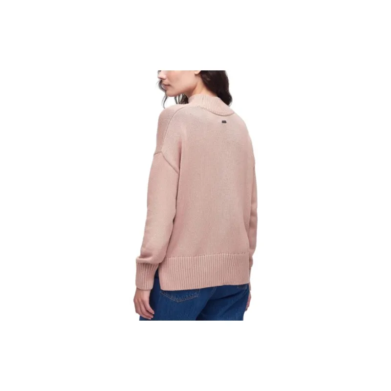 BARBOUR Sandy Knitted Jumper Sweater Women's Pink-2