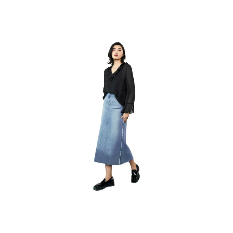 TKY SHOP Shirt Women's Intellectual Black-2