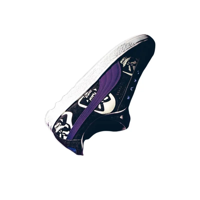 Revelation x PUMA Clyde 'Skeletor' Anti Slip Wear Resistant Low Top Skateboard Shoes Men's Black White-2