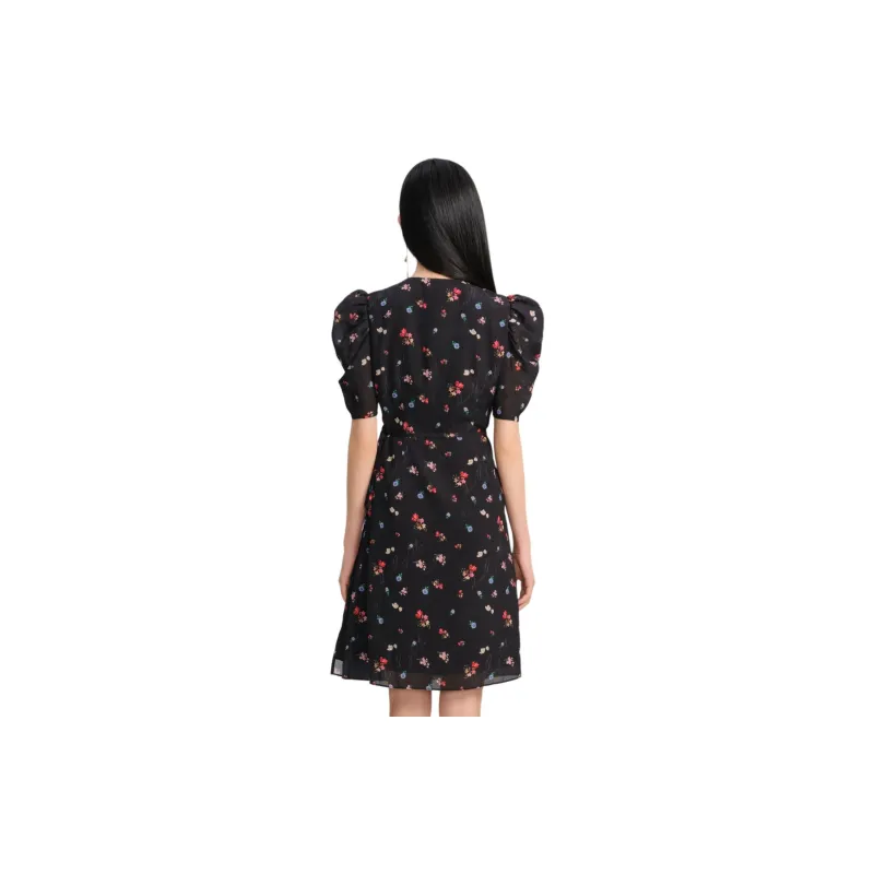 Blood Glitter Short-Sleeved Dresses Women's-1