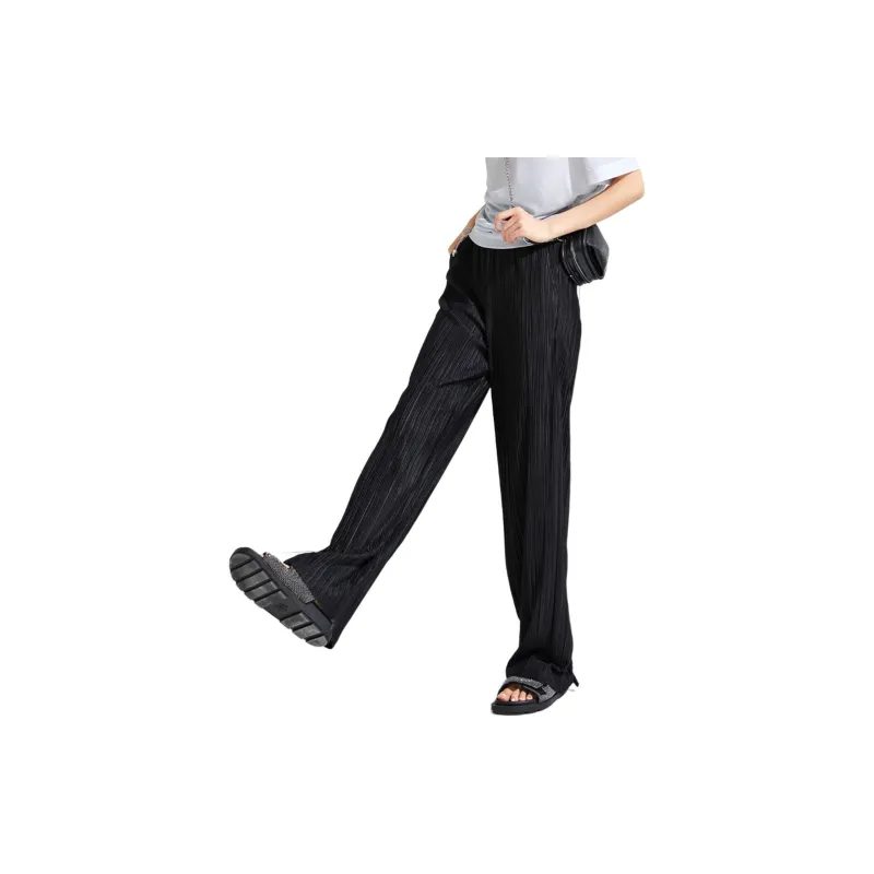 VILAN SS24 Casual Pants Women's Night Black-3