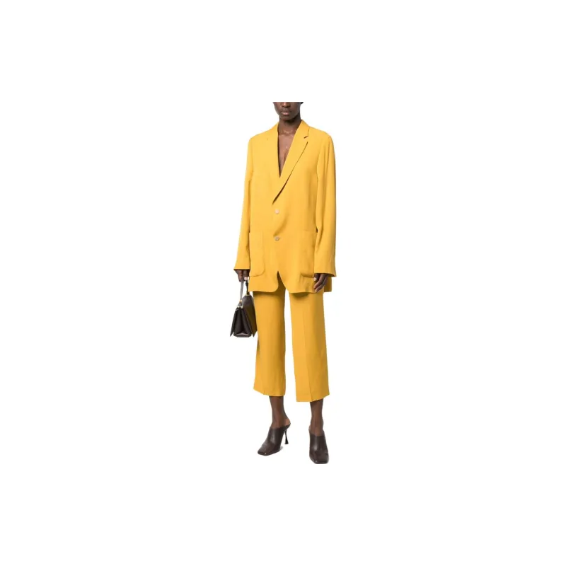 Petar Petrov Jackets Women's Mustard Yellow-2