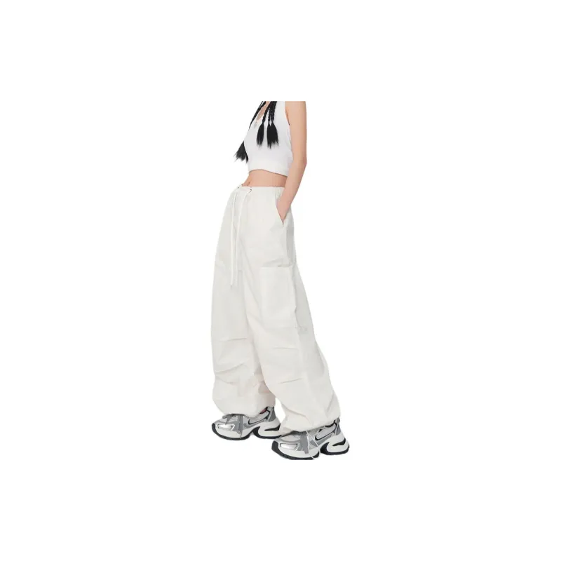 Kazakhstan Cargo Pants Women's White-2