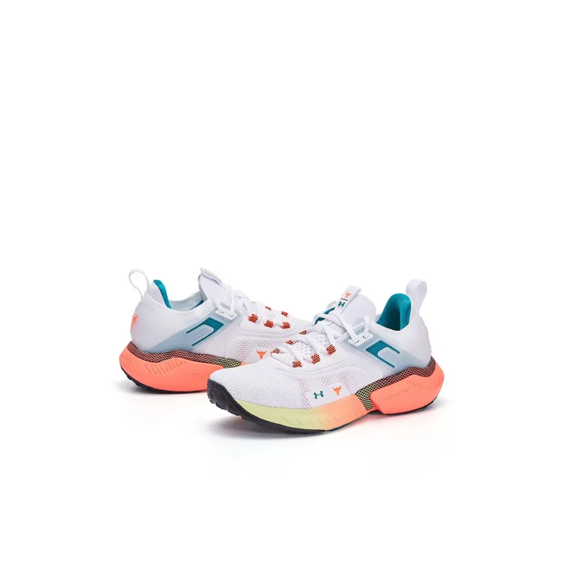 Under Armour Slip Resistant Cushioning And Breathable Low Top Kids' Running Shoes White Kids'-2