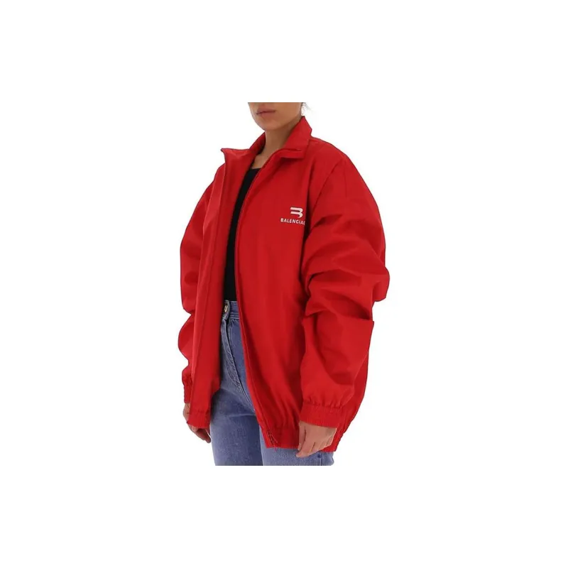 Balenciaga Jackets Women's Red-2