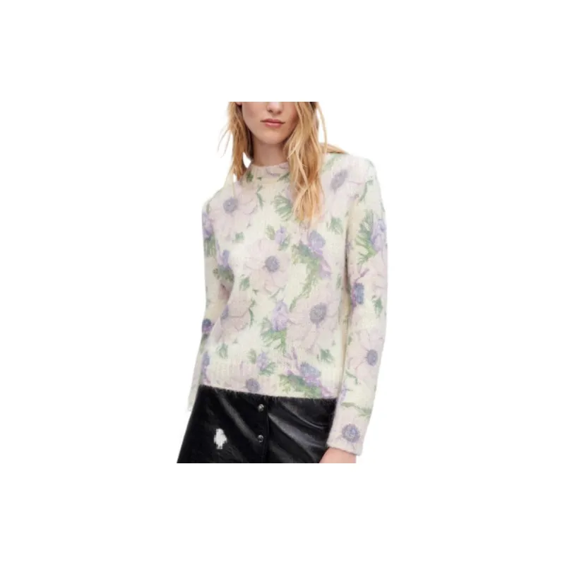 Maje Sweaters Women's Purple-2