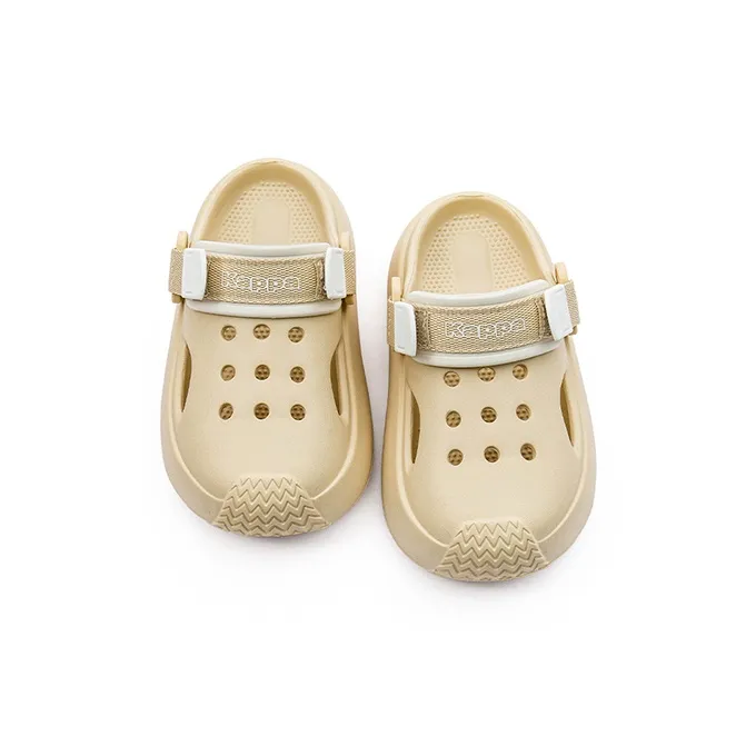 KAPPA KIDS Slip Resistant Anti Kick Cushioning Kids' Slippers Beige Kids'-3