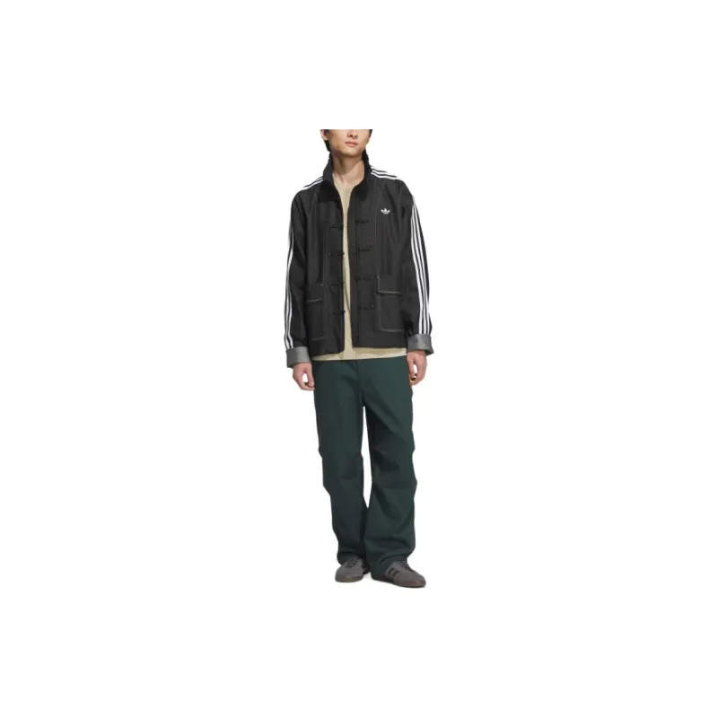 Adidas Originals TRACK TOP CN TT DENIM Jackets & Coats Unisex Black-3