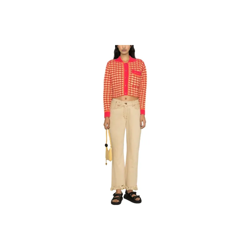 Jacquemus Distressed Effect Flared Jeans-1