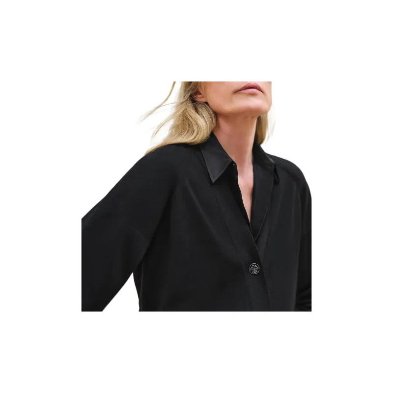 HERMES FW24 Cashmere Sweater Women's Black-2