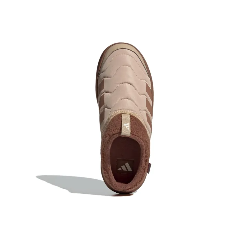 Adidas Adipuff Anti Slip Wear Resistant Low Top Casual Shoes Unisex Tan-3