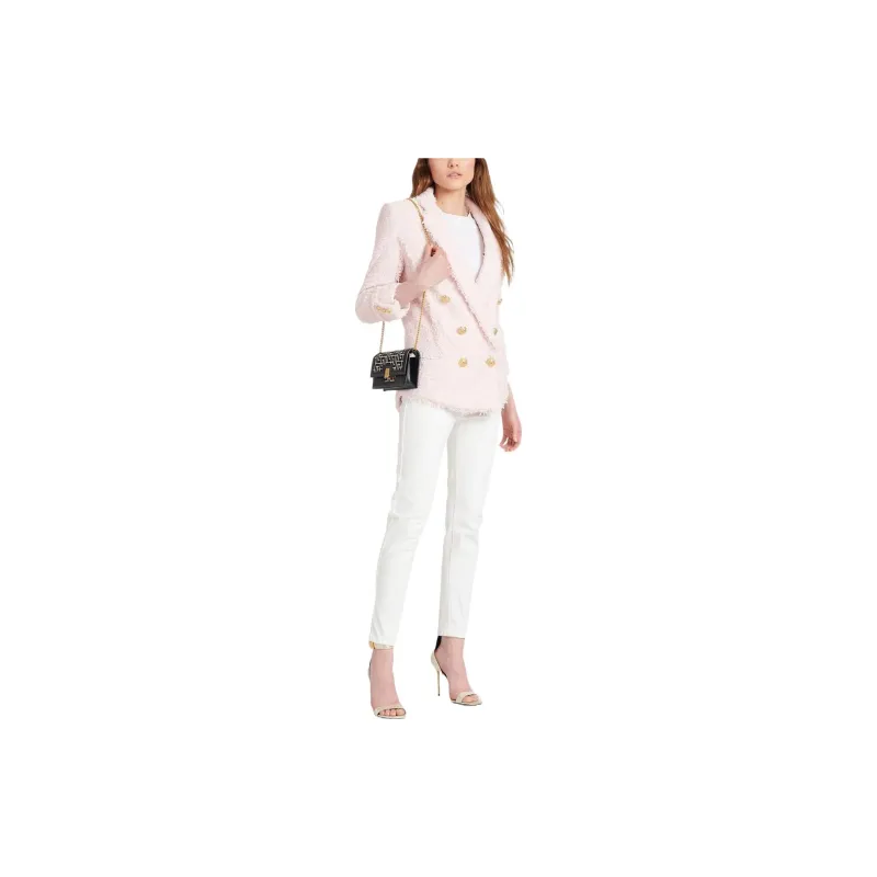 BALMAIN Business Suits Women's Pink-3
