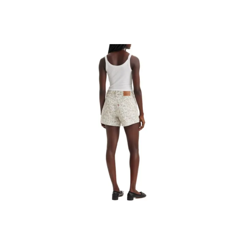 Levi’s Denim Shorts Women's White-2