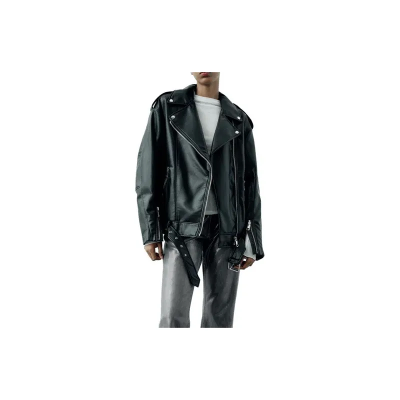 ZARA Jackets Women's Black-2