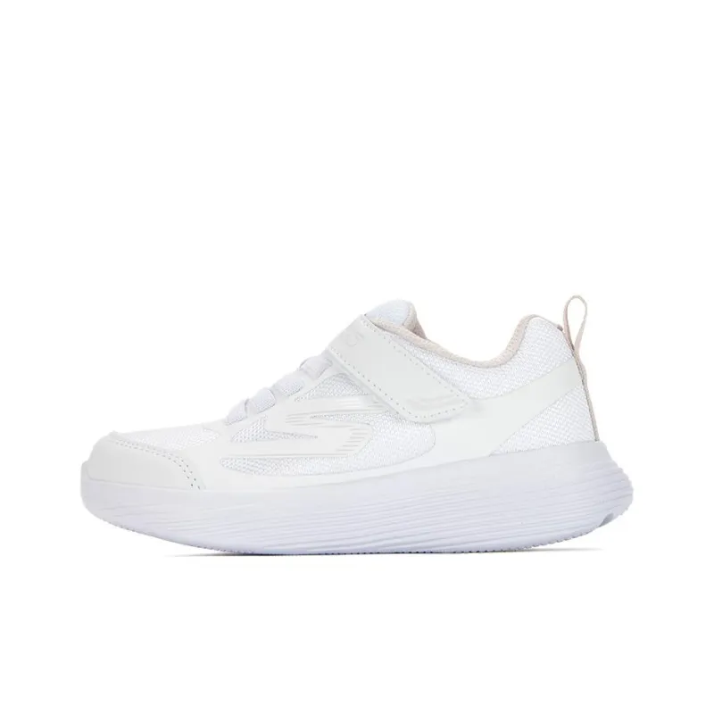 Skechers Go Run 400 V2 Slip-Resistant Cushioning Abrasion-Resistant Low-Top Kids Lifestyle Shoes White Teenagers-0