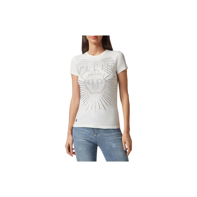 PHILIPP PLEIN T Shirts Women's White-2