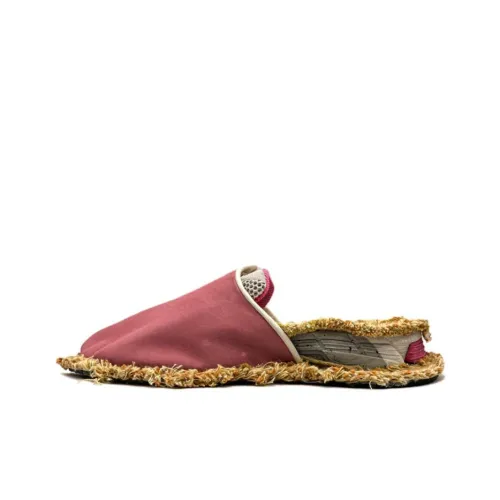 Tareet x Asics Abrasion-Resistant Slip-Resistant Wrap-toe Slippers Men's Pink Yellow