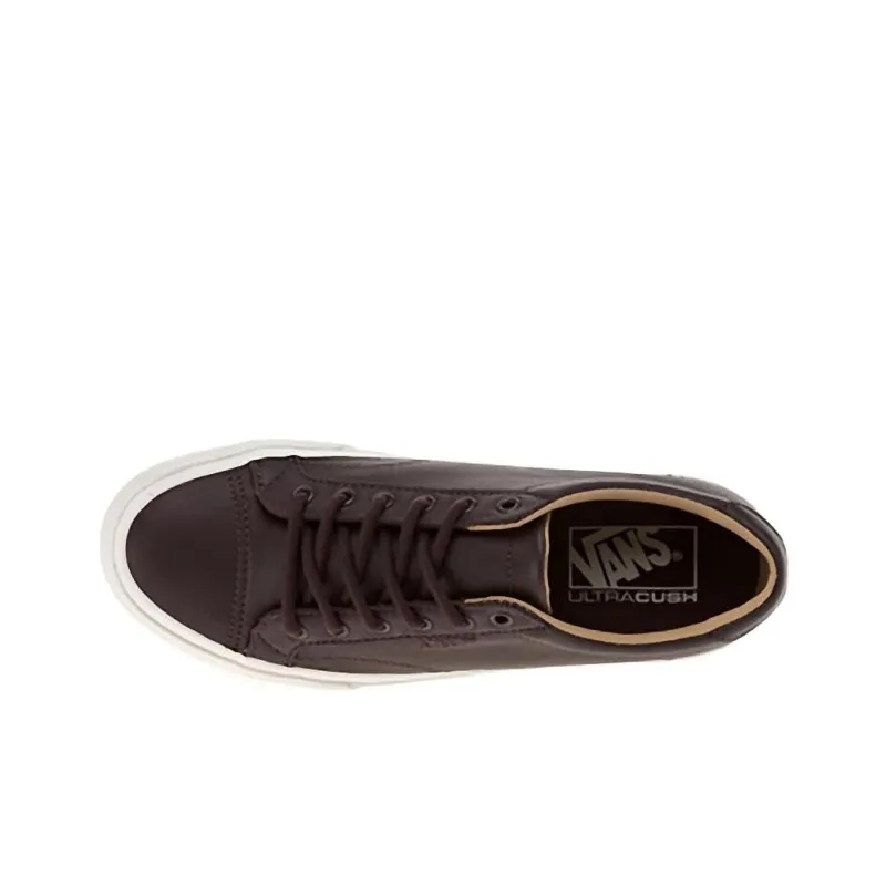 Vans Court Dx Leather Iron Brown Women's-2