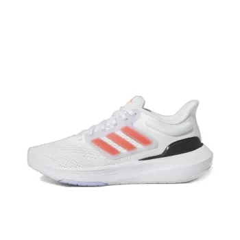 Adidas ULT Slip Resistant, Abrasion Resistant, Breathable Low Top Running Shoes White Black Red Teenagers