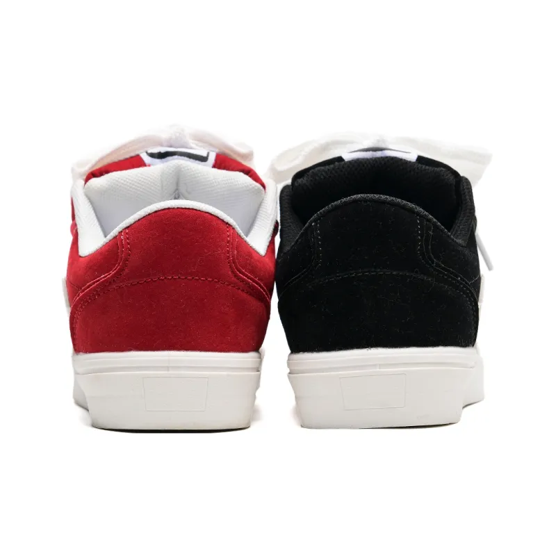 Z.SUO Height Increasing Coverage Low Top Skateboard Shoes Unisex Red Box Included-24