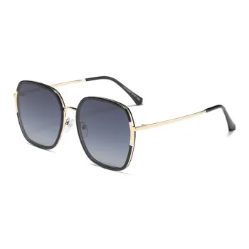 LEARNING RESOURCES TR/Memory Plastic Metal Irregular Shape Sunglasses Unisex