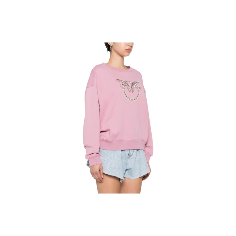 PINKO SS24 Sweatshirt Women's Pink-3