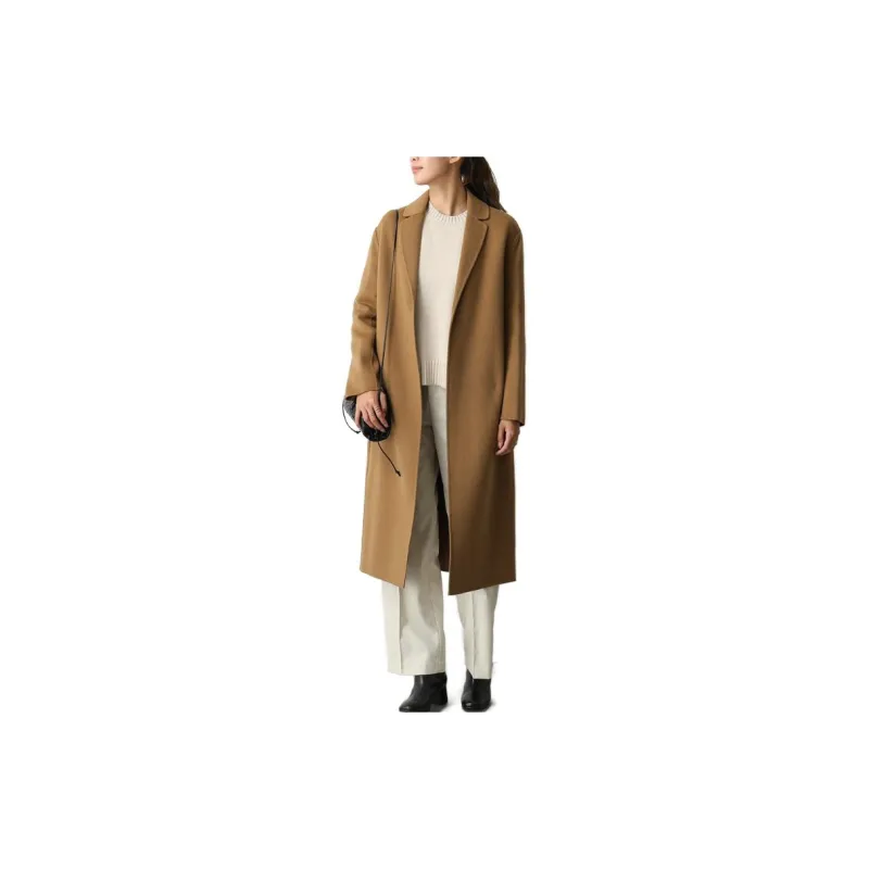 'S MAX MARA Coats Women's Brown-1