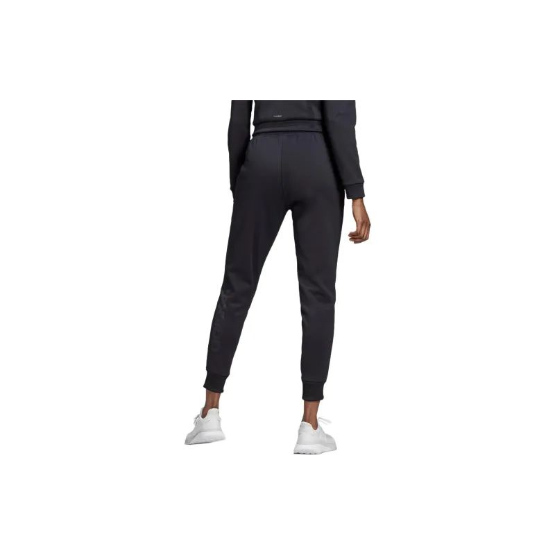 Adidas Knitted Sports Pants Women's Black-3