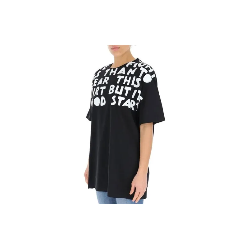 Maison Margiela Slogan Oversized T Shirt-4