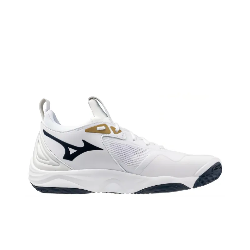 Mizuno Wave Momentum 3 'White Dress Blue Chinese Red'-1