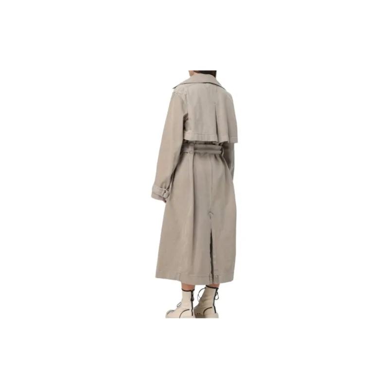 HUGO BOSS Trench Coat Women's Light Gray-6