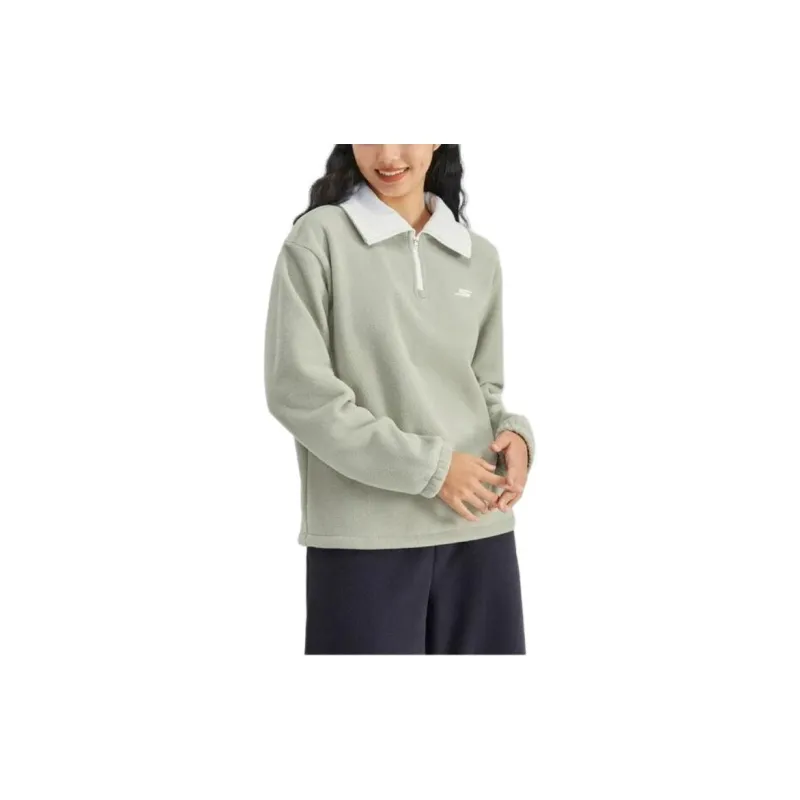 Skechers Polo Shirt Women's Herbal Beige-2