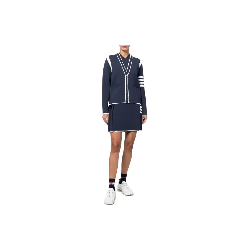 THOM BROWNE· Casual Short Skirts Women's Marine Blue-1