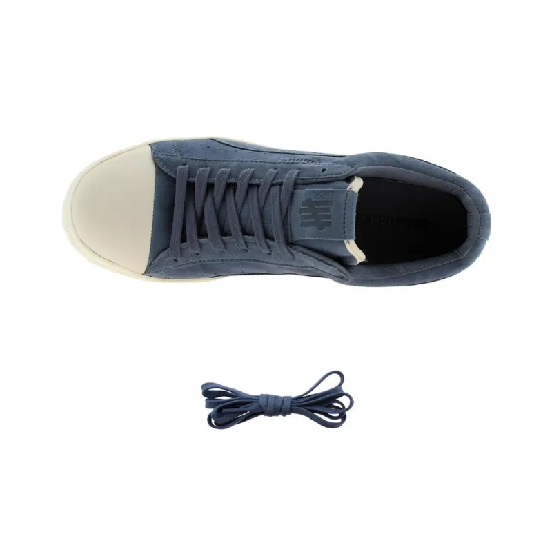 UNDEFEATED x PUMA Clyde Coverblock Cushioning Wear-Resistant Low-Top Skateboard Shoes Unisex Dark Blue-1