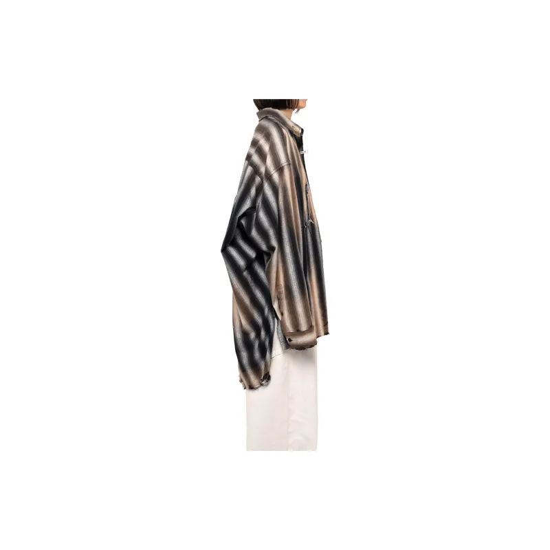 Maison Mihara Yasuhiro Striped Shirt-4