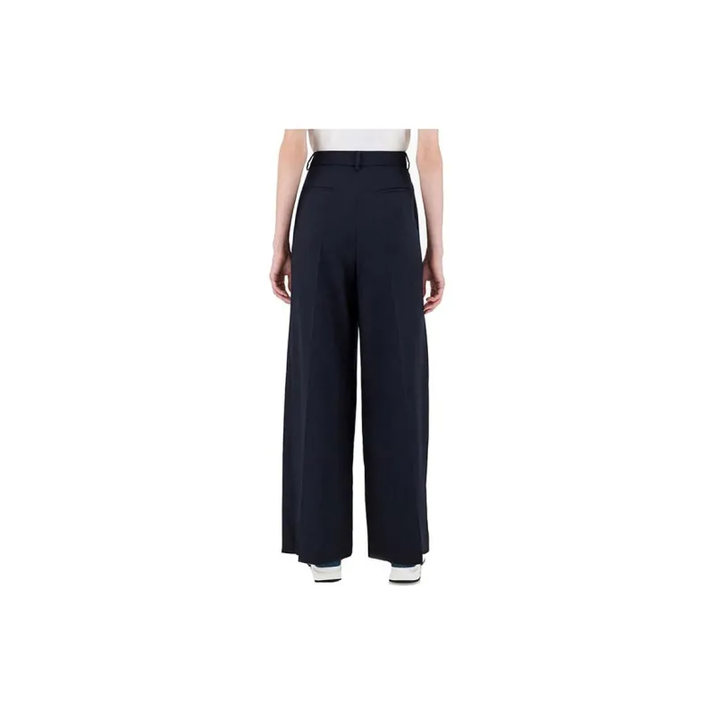 WEEKEND MaxMara Casual Pants Women's Navy Blue-3