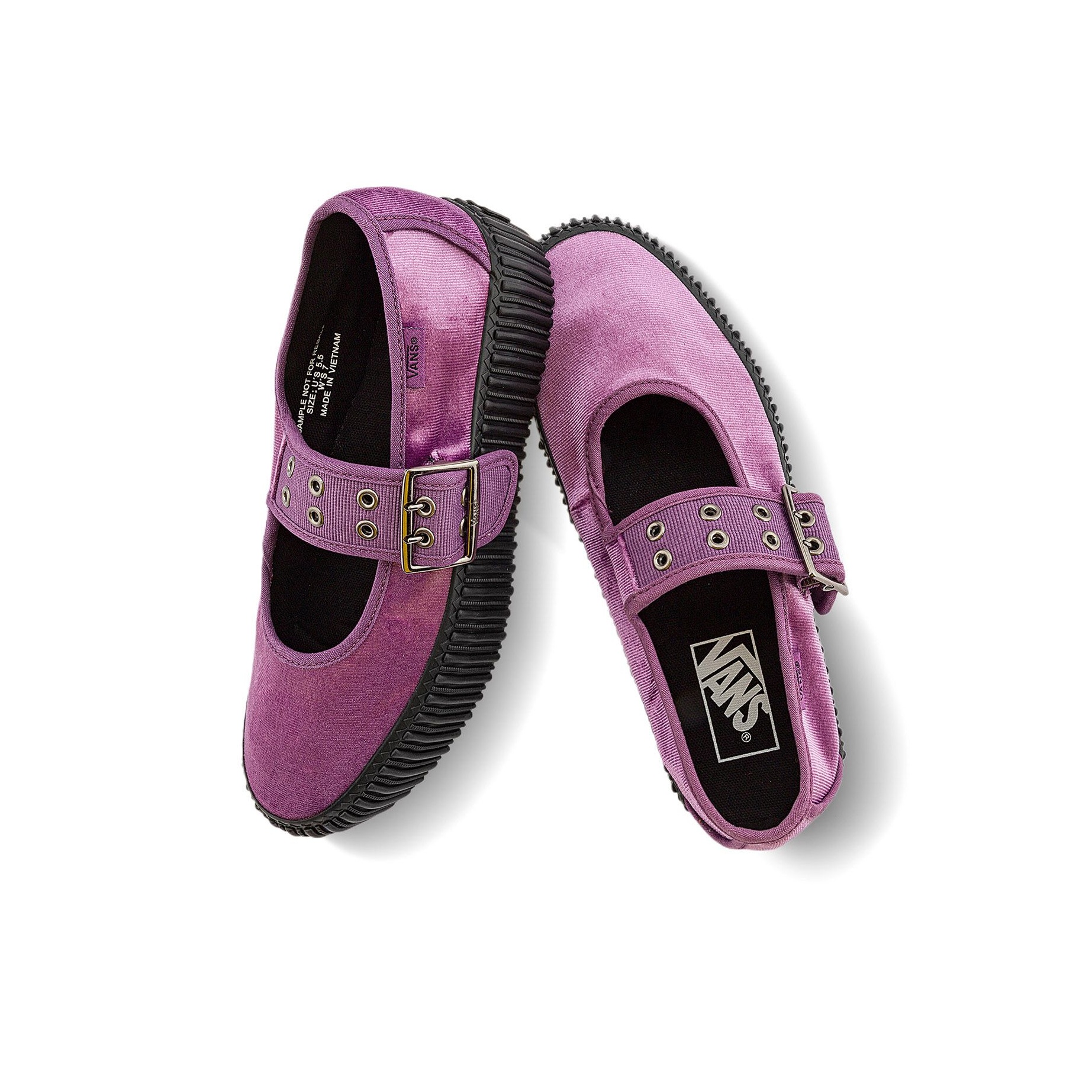 Mary Jane Vans Creeper 'Grunge Spirit - Grape Jam Purple