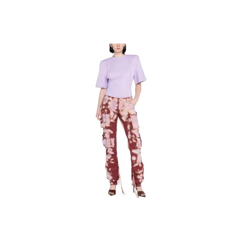 The Attico Essie Tie dye Cargo Trousers-1