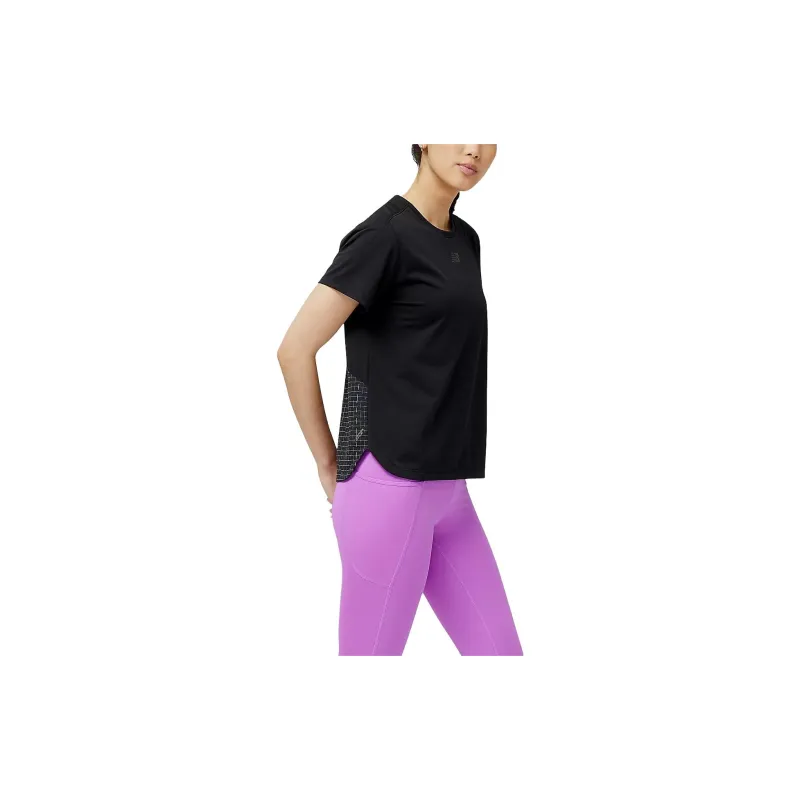 New Balance T Shirts Women's Black-1