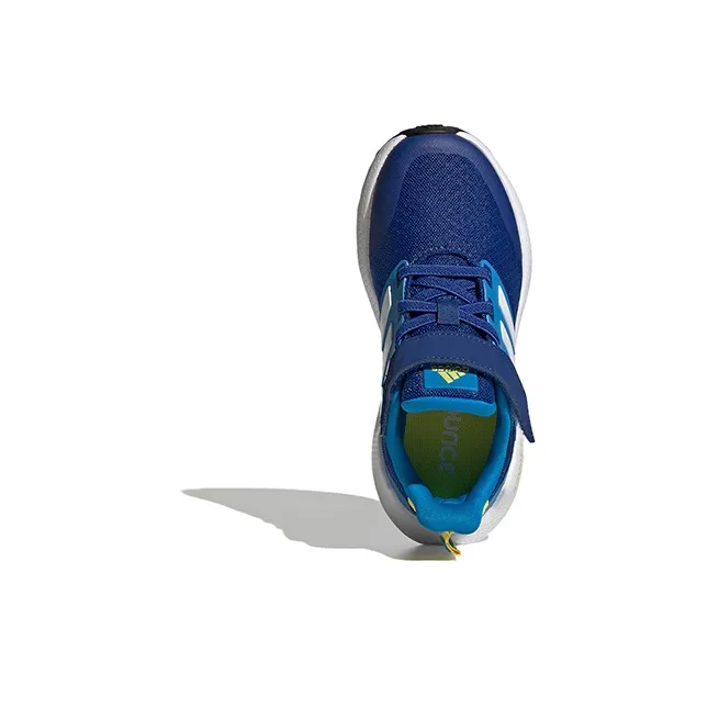 Adidas Eq21 Run 2.0 Bounce Slip Resistant Cushioning Abrasion Resistant Low Top Running Shoes Blue White Kids'-4