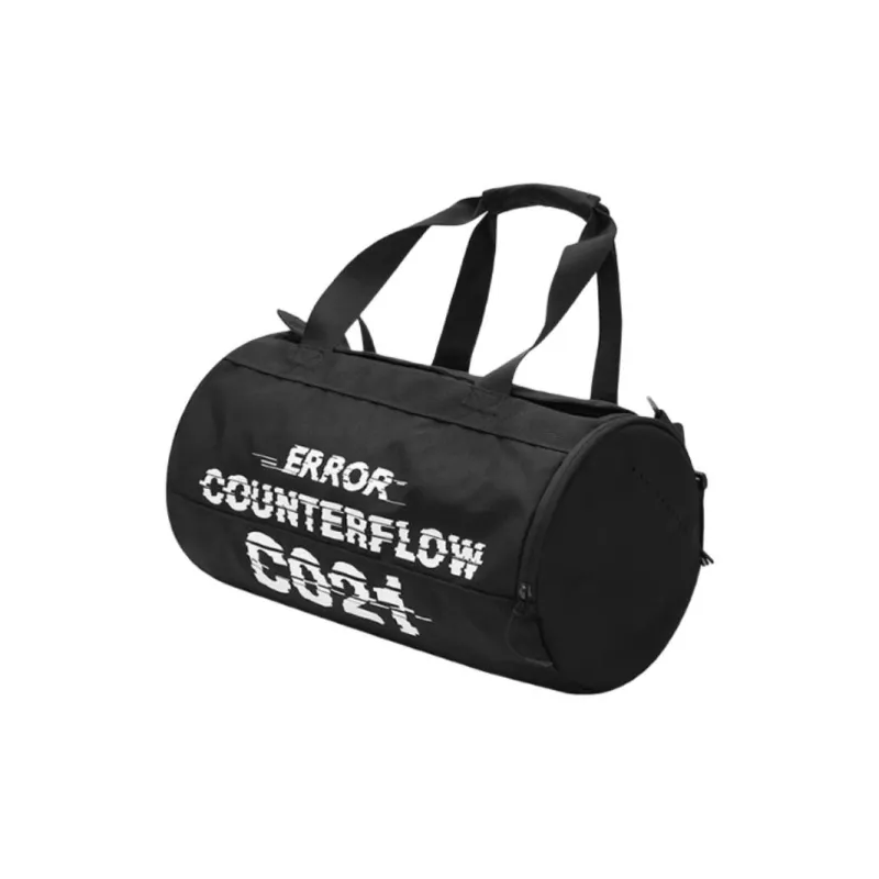 LiNing Polyester Gym Bag Medium Size Unisex Black-3