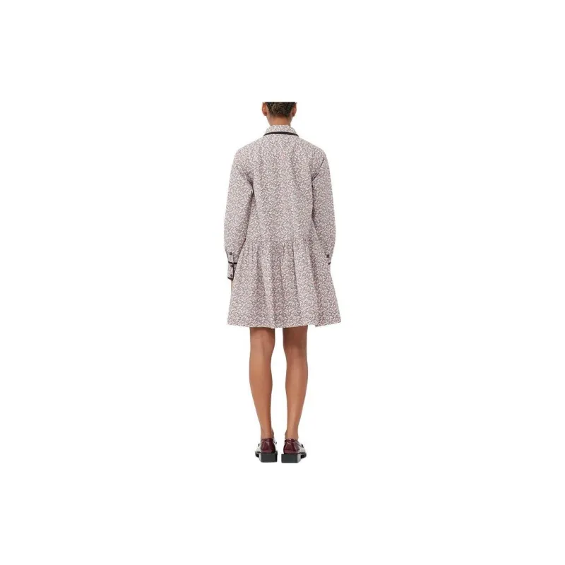 GANNI Long-Sleeved Dresses Women's Pink-2