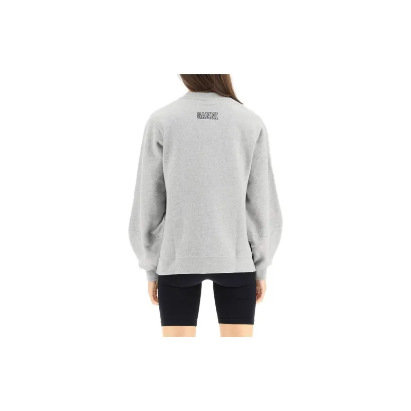 GANNI Sweatshirts Women's Gray-1