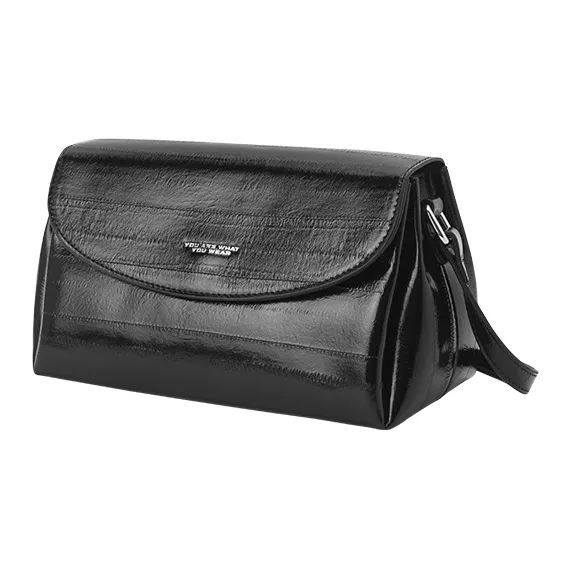 SEM/R PU Crossbody Bag Tubas Women's Red Tone/Smoky Gray Silver/Black-5