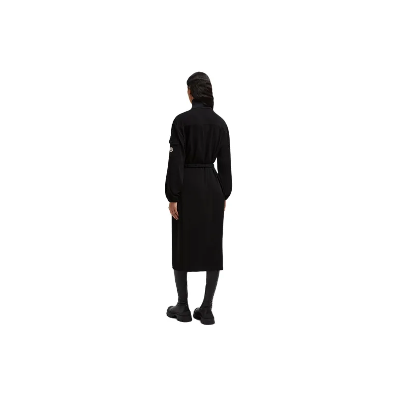 Moncler Satin Midi Dress-2