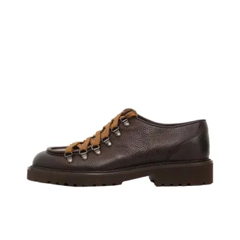 DOUCAL'S Edged Hooked Lace Up Shoes